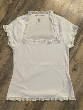 Cinq a Sept Hannah Top White Size SMALL